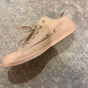 Converse Light Pink Canvas Sneakers